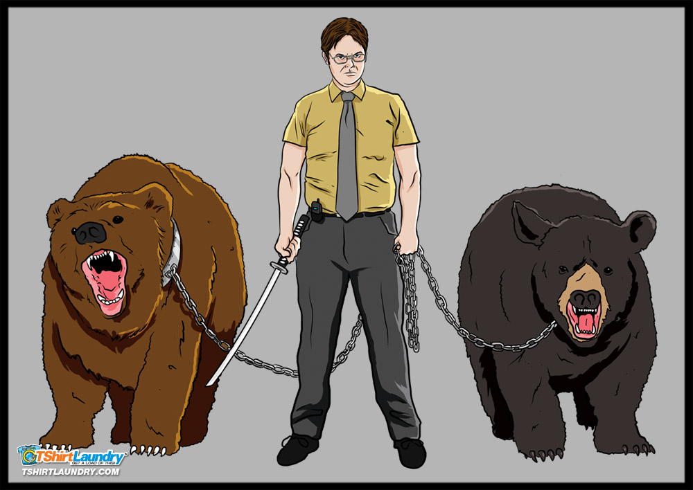 Image result for walking dead dwight the office